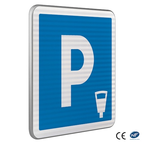 Panneau C1C - Parking payant