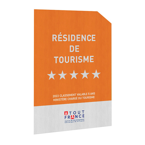 Panonceau Résidence de tourisme - 5 étoiles