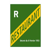 Panneau licence Restaurant