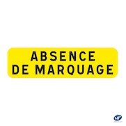 Panonceau KM9 - Absence de marquage