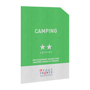 Panonceau Camping loisirs - 2 étoiles