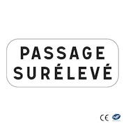 Panonceau M9z - Passage surélevé