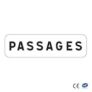 Panonceau M9z - Passages