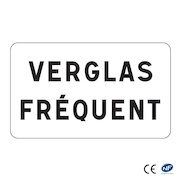 Panonceau M9z - Verglas fréquent