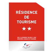 Panonceau Résidence de tourisme - 2 étoiles