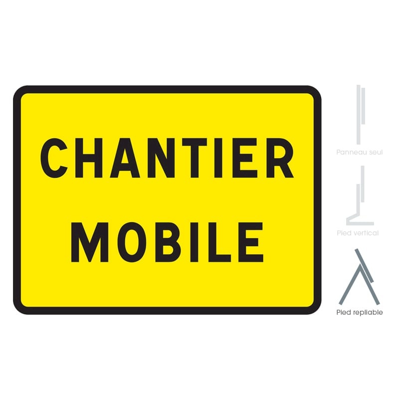 Panneau KC1 - Chantier mobile