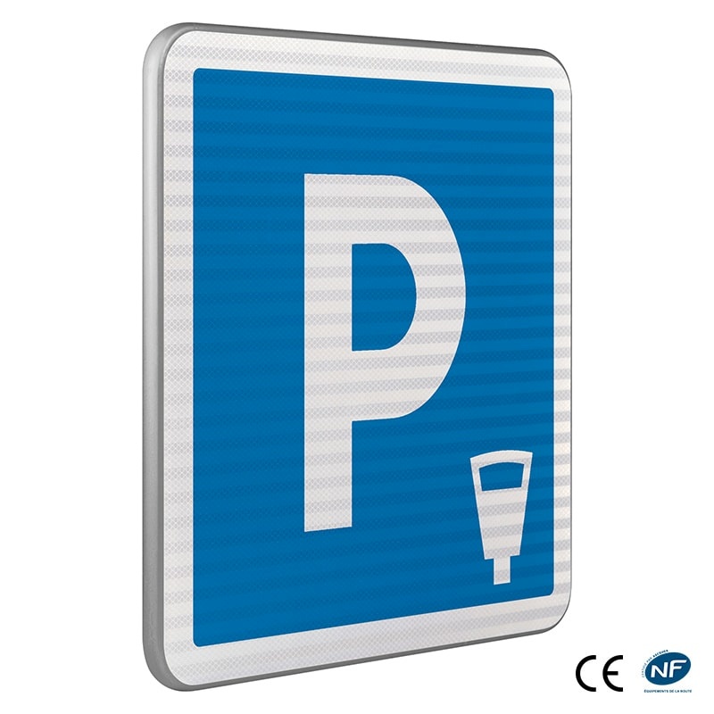 Panneau C1C - Parking payant