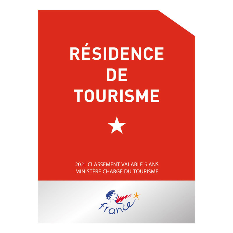 Panonceau Résidence de tourisme - 1 étoile