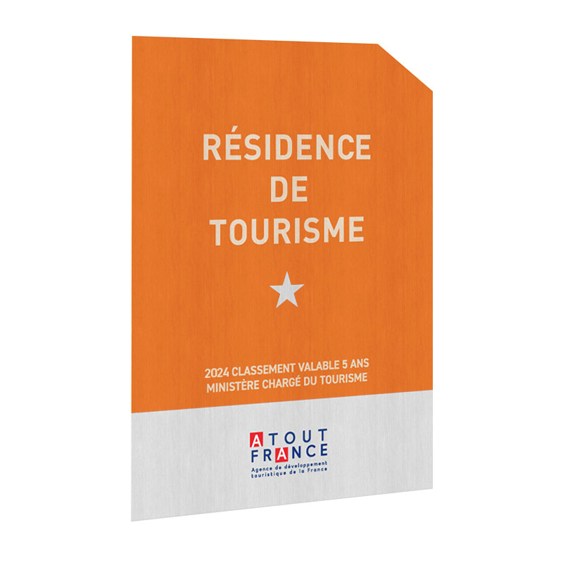 Panonceau Résidence de tourisme - 1 étoile